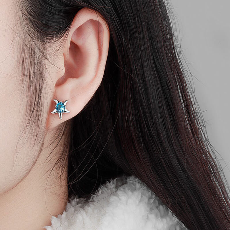 Heart Of The Ocean Starfish Earrings