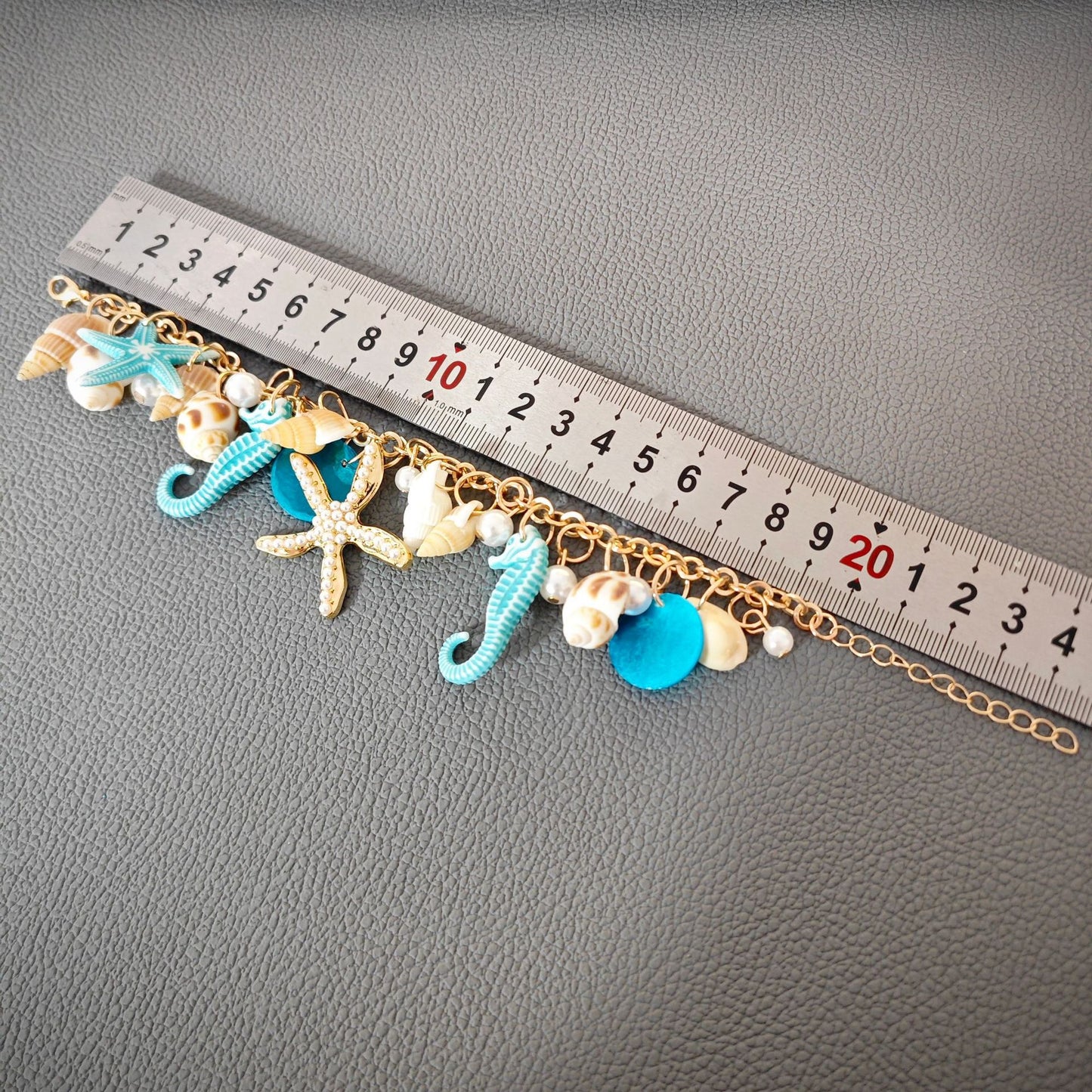 Marine-Themed Charm Bracelet
