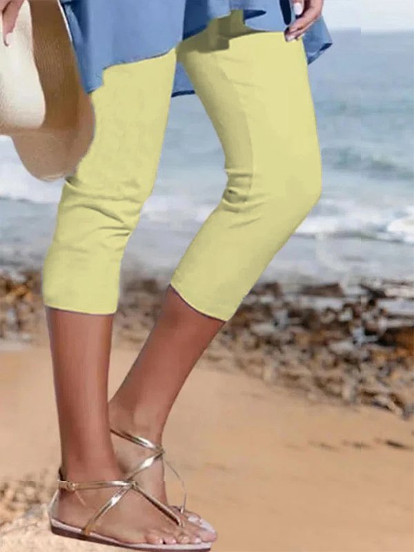🔥Buy 3 Get 10% Off🔥women's plain casual leggings