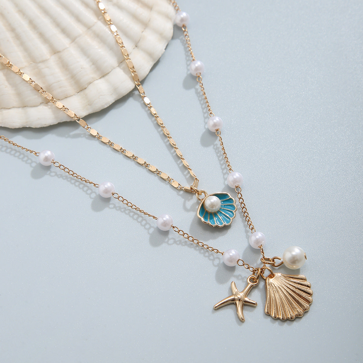 Ocean themed necklace