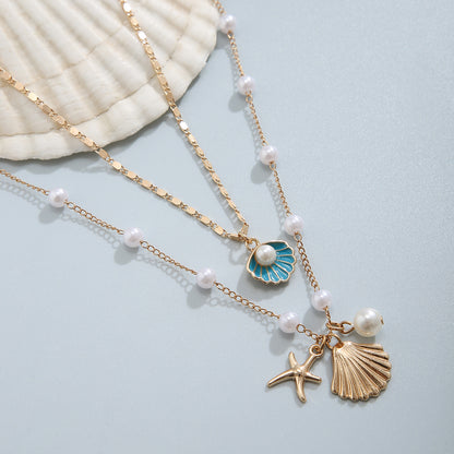 Ocean themed necklace