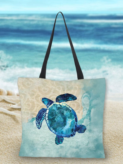 Casual Turtle Print Bag