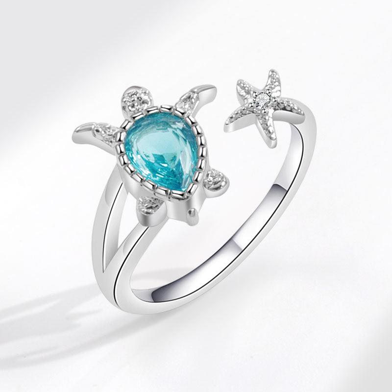 Elegant Boho Animal Theme Adjustable Open Ring