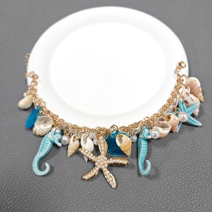 Marine-Themed Charm Bracelet