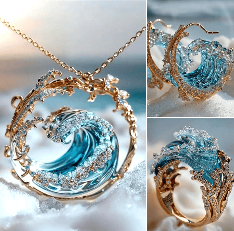 🔥LAST Sale 50% OFF - 🌊Ocean's Oath Jewelry Set