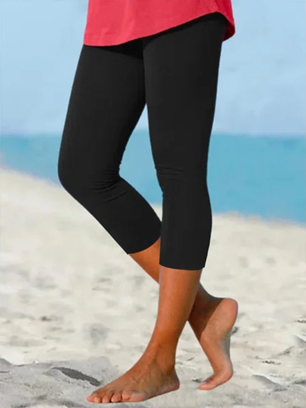 🔥Buy 3 Get 10% Off🔥women's plain casual leggings