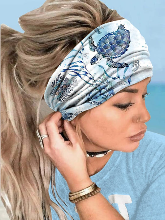 🔥Buy 3 Get 10% Off🔥Women's Hawaiian Turtle Headband