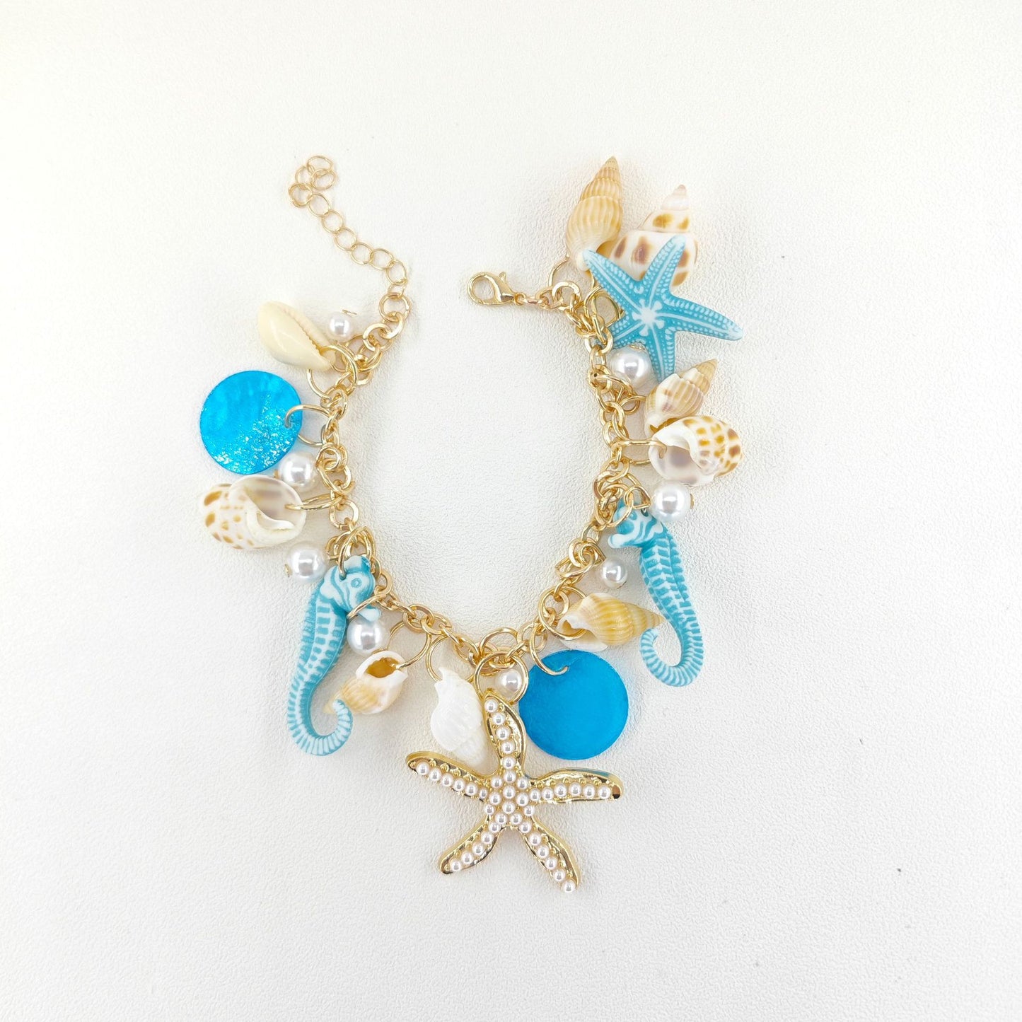 Marine-Themed Charm Bracelet