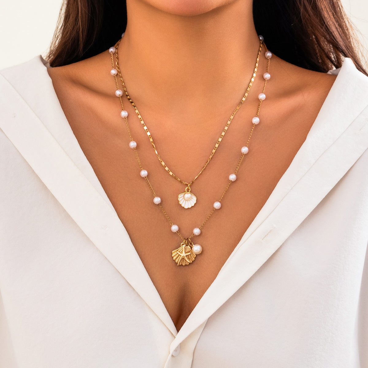 Ocean themed necklace